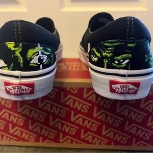 VANS “Eyes in the Dark” Glow in the Dark Slip on Shoes  VN0A7Q5DBML Buy Vans Classic Slip-On  main image 3